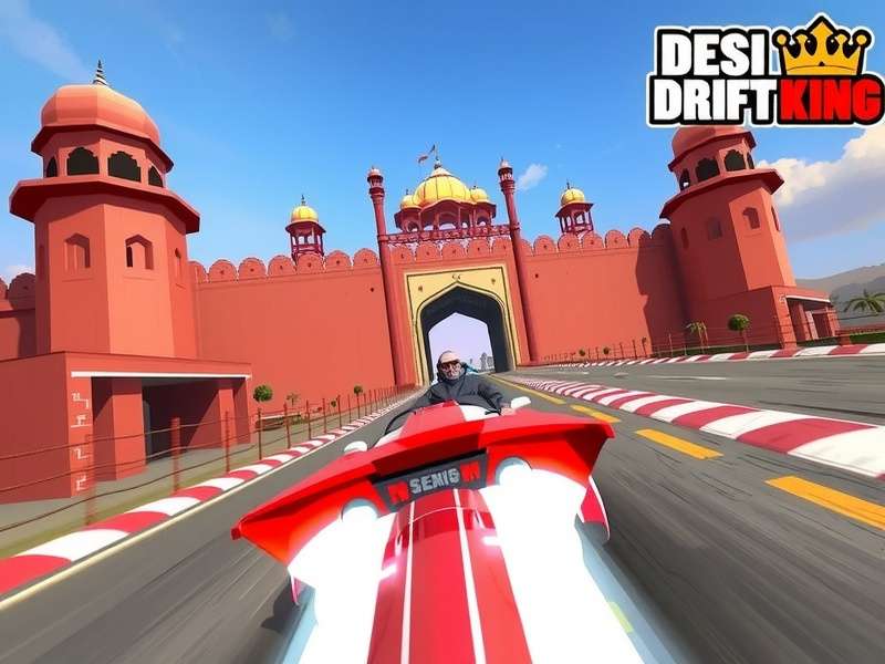 Desi Drift King Game Cover - Indian Drift Racing Phenomenon